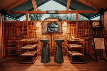 Wayo Manyara Green Camp: Waschtische