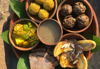 Brij Lakshman Sagar: Küche - Tali