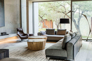 Cheetah Plains Mvula House: Die Lounge