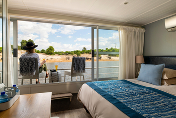 Chobe Princess: Kabine mit Balkon