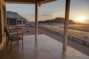 Desert Hills Glamping: Sonnenaufgang