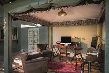 Duba Plains Camp: Computerzugang