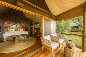 Kanana Camp: Private Veranda