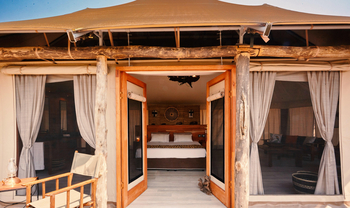 Konkamoya Lodge: Gästezelt