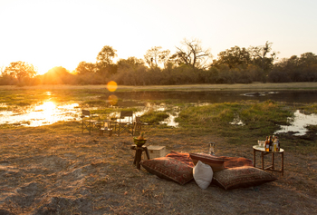 Little Machaba Camp: Picknick am Khwai River
