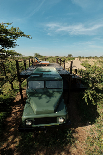 Mara Expedition Camp: Pool Truck