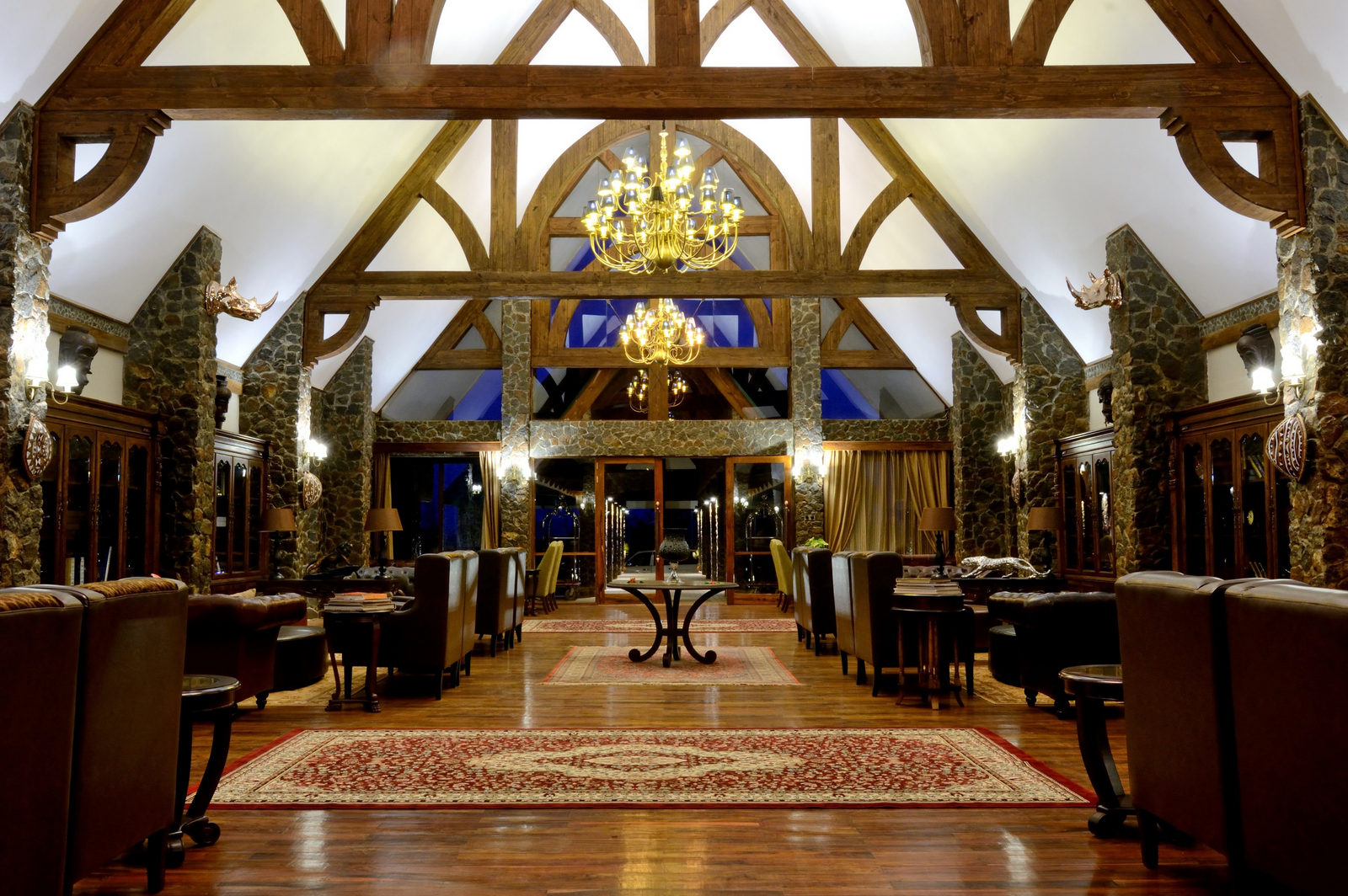 Ngorongoro Oldeani Mountain Lodge Ngorongoro Oldeani Mountain Lodge: Interior Hauptbereich