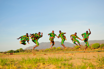 Royal Zambezi Lodge: Einheimische
