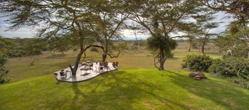 Solio Lodge: Lunch Island