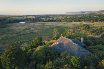 Tangulia Mara Camp: Zelt von oben