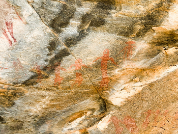 Ugab Terrace Lodge: Rock Paintings