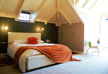 Villa Margherita: Doppelbett im Queen Zimmer