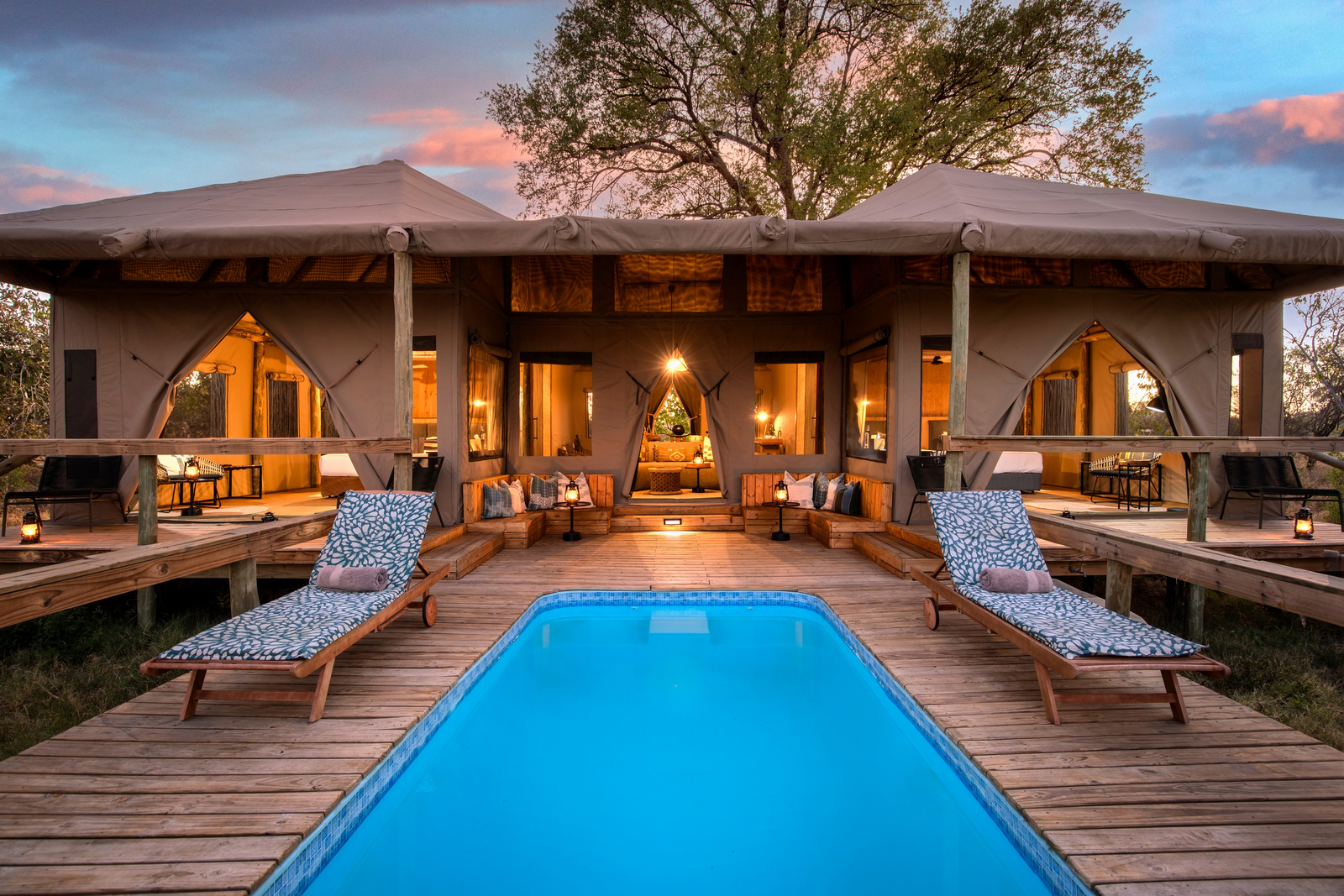 Camp Khwai Camp Khwai: Familienzelt