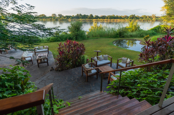 Kanyemba Lodge: Treppe