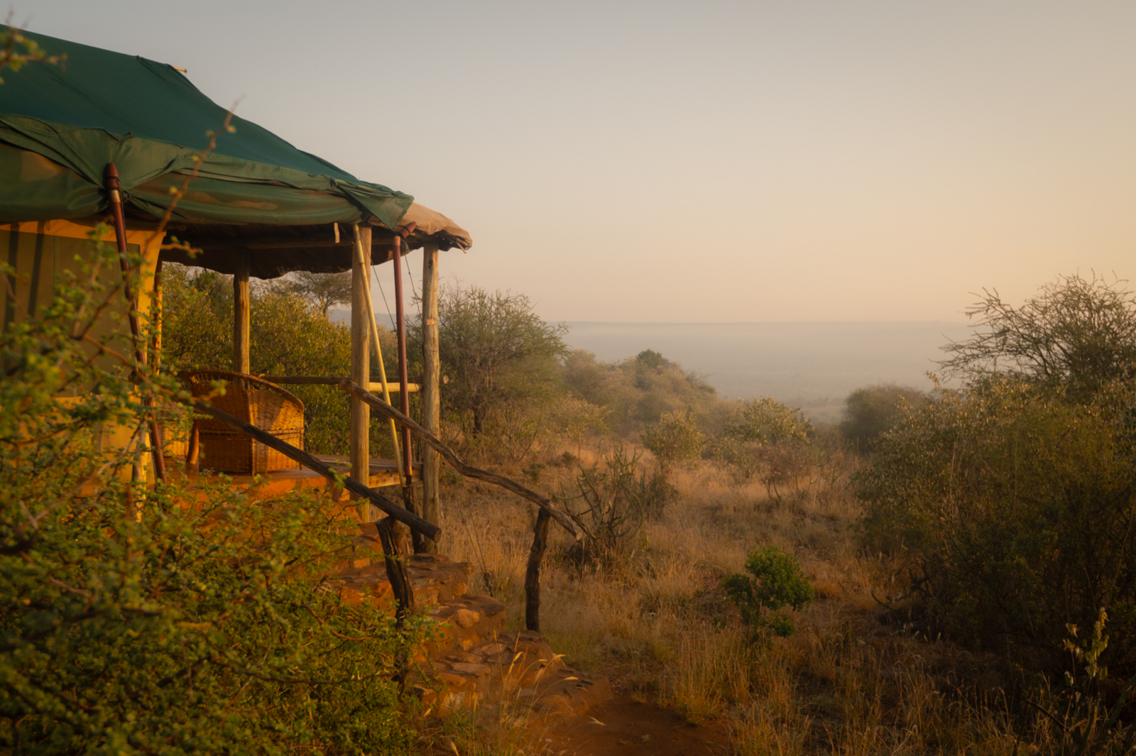 Laikipia Wilderness Camp Laikipia Wilderness Camp: Gästezelt Ausblick