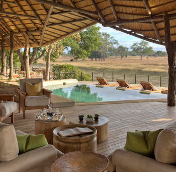 Lion Camp Lion Camp: Lounge und Pool