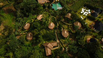 Mahogany Springs Safari Lodge: Luftbild