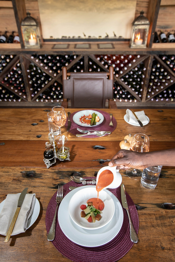 Mara Nyika Camp: Küche