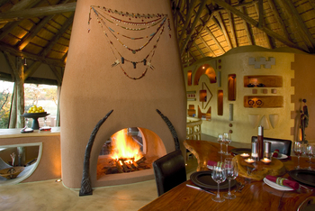 Okonjima Luxury Bush Camp: Dining Area
