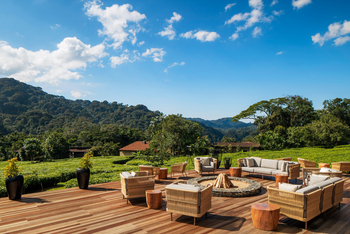 One and Only Nyungwe House: Feuerstelle Boma