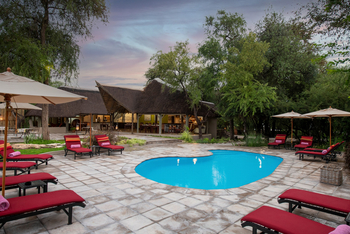 Onguma Forest Camp: Zentralbereich