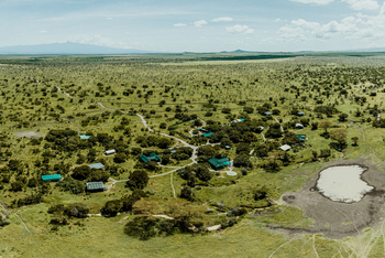 Porini Rhino Camp: Gesamtansicht