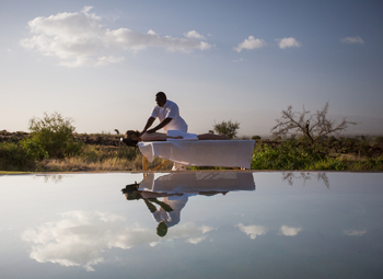 Elewana Tortilis Camp: Landschaft