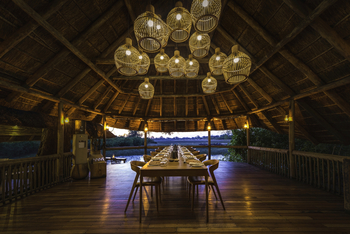 Savuti Camp Savuti Camp: Esstisch