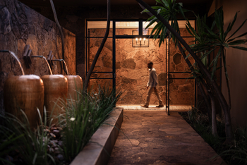 Singita Kilima: Eingang