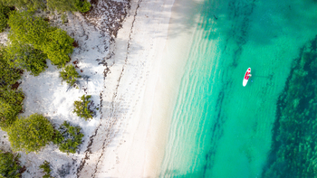 Astove Coral House: Luftbild