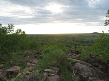 Great Tsau Hill: Weite Landschaft