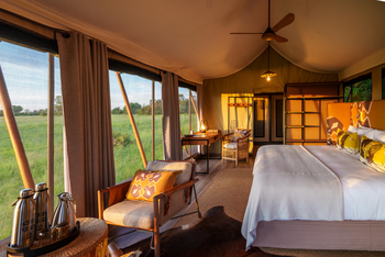 Karangoma Camp: Doppelbett