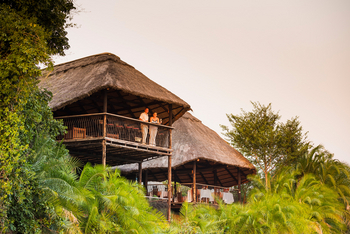 Mukambi Safari Lodge: Zentralbereich