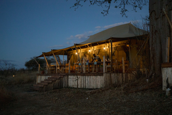 Olkeri Camp: Hauptzelt