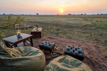 Shumba Camp Shumba Camp: Sundowner Set-up