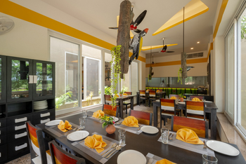 Tathastu Resort Tadoba: Restaurant