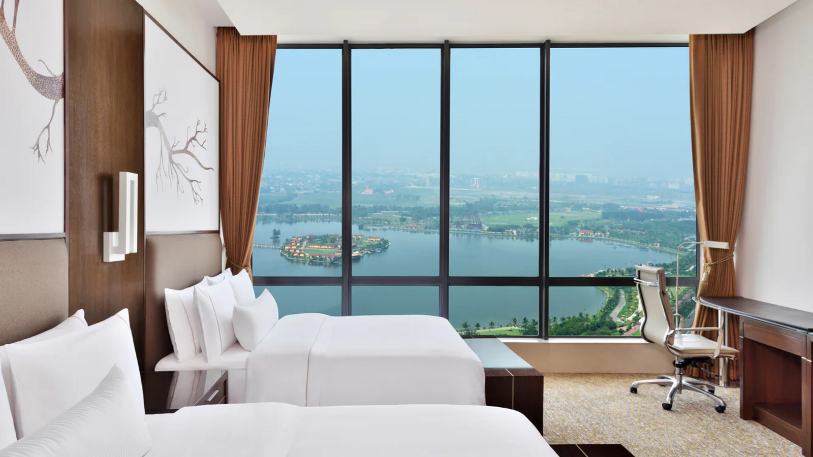 The Westin Kolkata Rajarhat The Westin Kolkata Rajarhat: Twin Lake View Guest Room