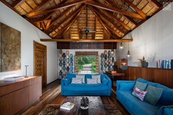 Zuri Zanzibar: Suite Wohnbereich