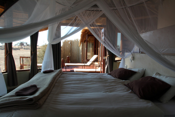 Kalahari Red Dunes Lodge: Doppelbett
