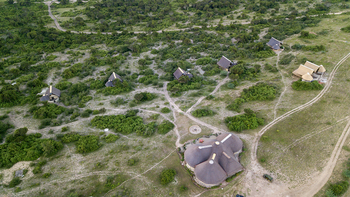 Kasenyi Safari Camp: Luftbild