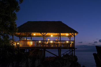 Masoala Forest Lodge: Dinner in Hütte