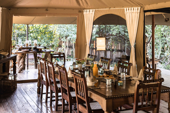 Ngare Serian Camp: Essbereich