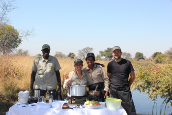 Nkasa Lupala Tented Lodge: Bush Lunch