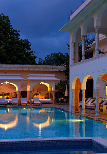 Samode Haveli: Swimming Pool