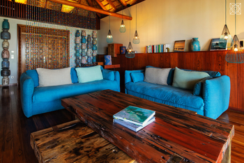 Zuri Zanzibar: Suite Wohnbereich Interior