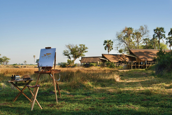 Belmond Eagle Island Lodge: Malerei