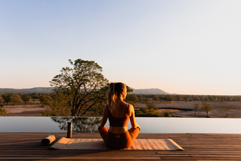 Chichele Presidential Lodge: Yoga Deck