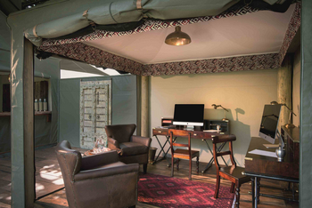 Duba Plains Camp: Computerzugang