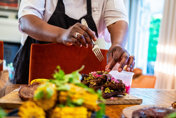 La Clé: Küche - Traditional South African Braai