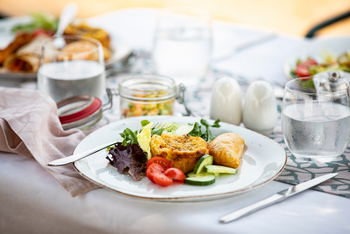 Little Ruckomechi Camp: Gemischtes Frühstück